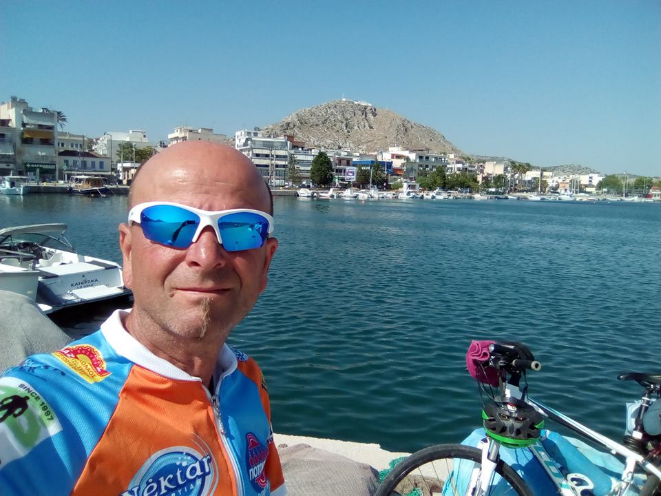 Σπύρος Βουλασίκης 24η Μέρα Αθήνα Σαλαμίνα Πειραιάς