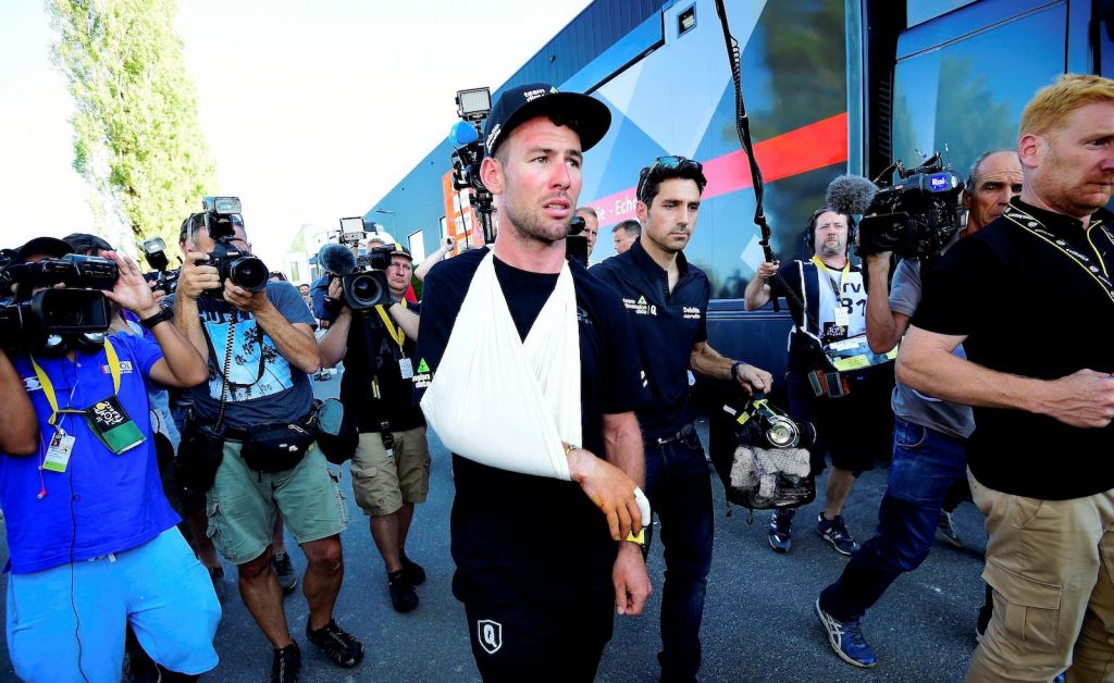 Mark Cavendish - Επιβράβευσε την απόφαση αποκλεισμού του Peter Sagan