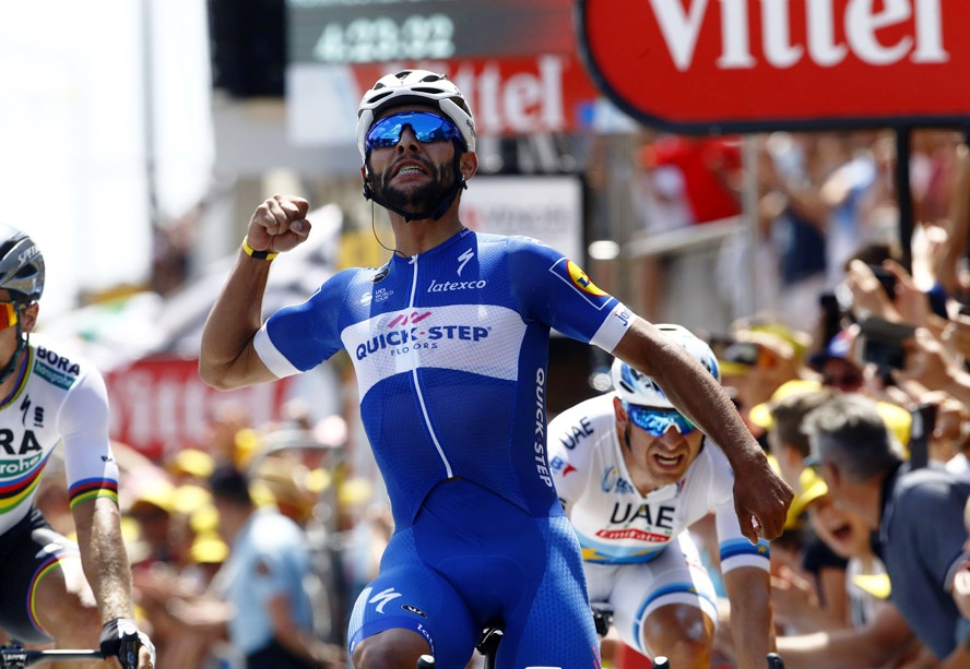 1o εταπ – O Gaviria φορά την κίτρινη φανέλα, οι Froome και Quintana χάνουν χρόνο!