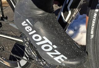 Αδιάβροχα γάντια και καλύμματα VeloToze - Δοκιμή
