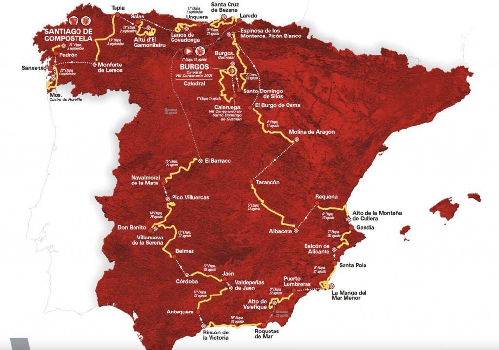 La Vuelta 2021 – Αναλυτική παρουσίαση