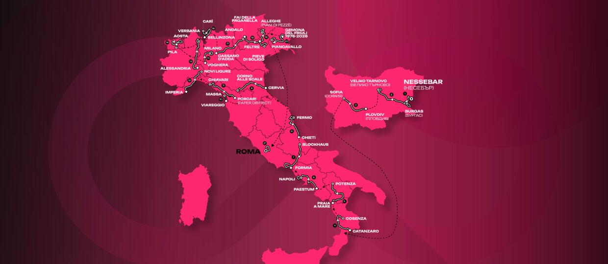 Giro d’ Italia 2026 – Παρουσίαση